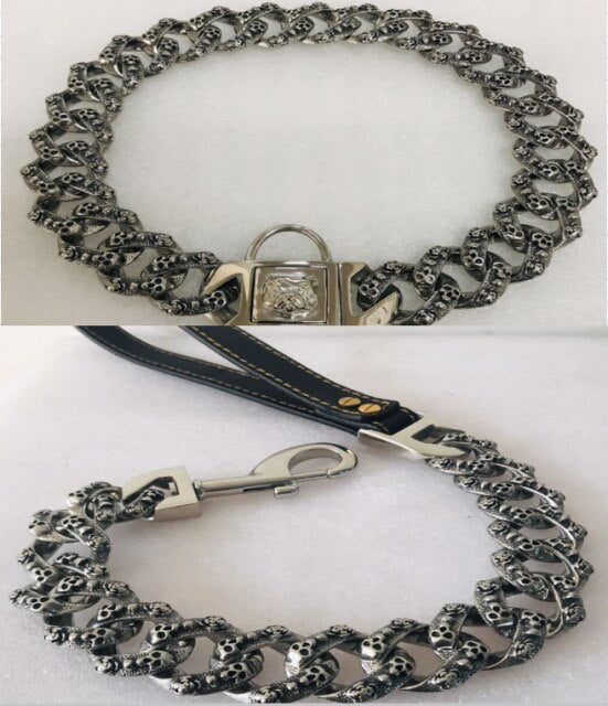 Big Dog Silver Collar Chain