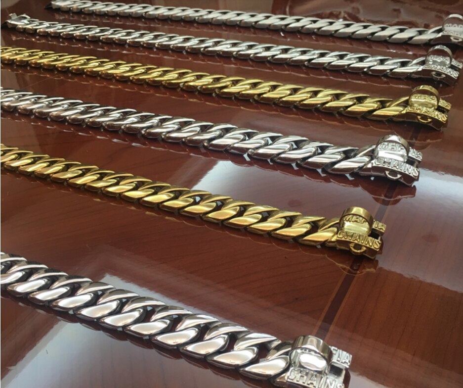 Metal Stainless Steel Silver Dog Collar