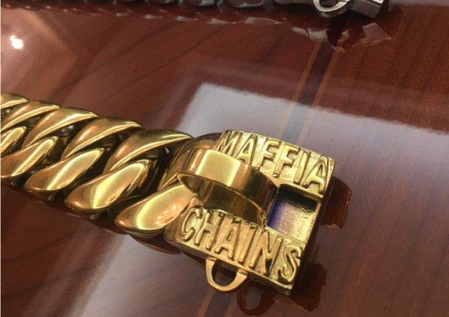 Metal Stainless Steel Silver Dog Collar