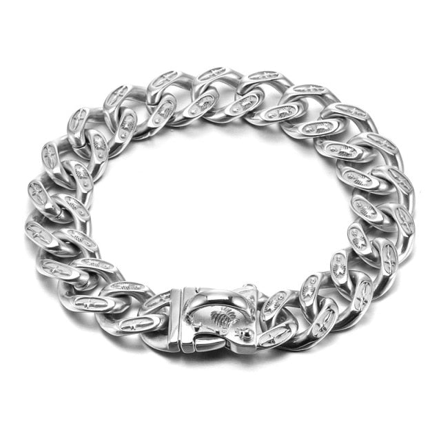 Stainless Steel Gold Dog Collar Necklace (limited)