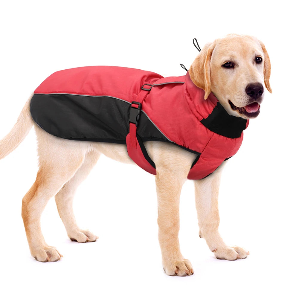 Waterproof Big Dog Warm Coat