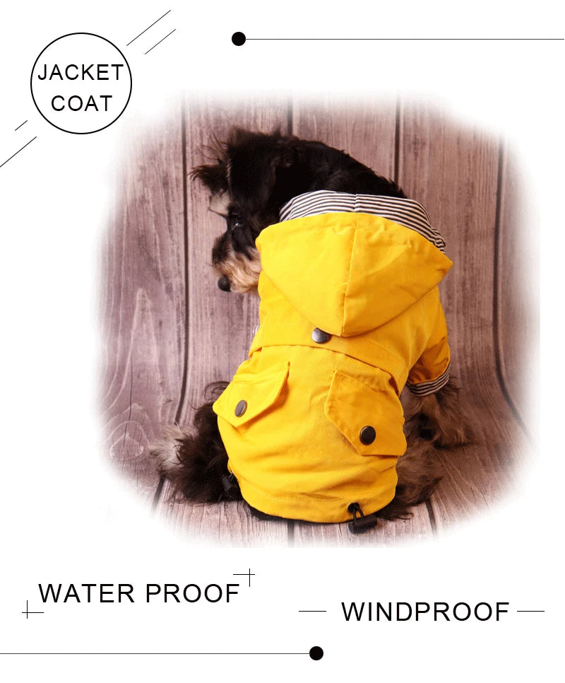 Large Dog Waterproof Raincoat