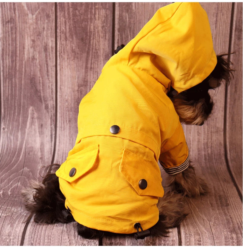 Large Dog Waterproof Raincoat