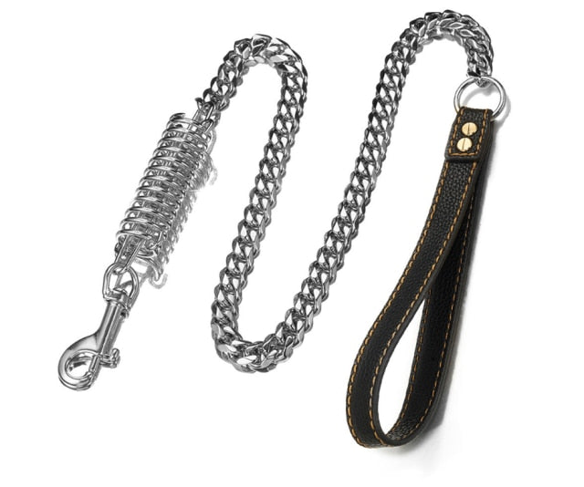 Pet Dog Stainless Steel Leash