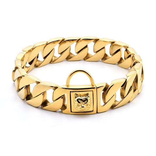 Luxury Premium Gold Dog Collars & Leashes 2023 - Explore Now – Big ...